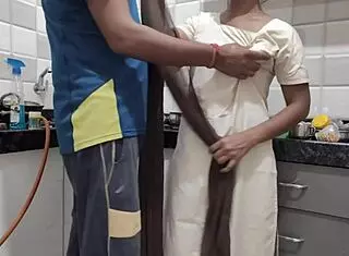 desi student feels intense pleasure as stepbrother gives her doggystyle creampie in homemade video