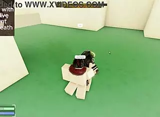 another female hunt session in roblox