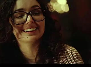 Vampire Seduction in Gothic Manor! Nerdy Girl Mesmerized by Sexy Blonde Owner!