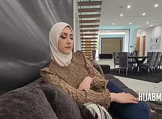 Step Mom Wears Burqa On Streets And She's A Freak In The Sheets.