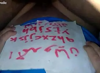 why is arab wife getting fucked by six guys?