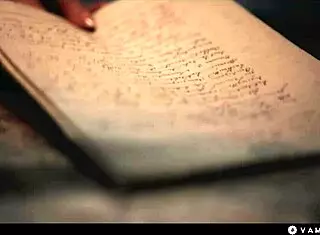 Vampire Seduction in Gothic Manor! Nerdy Girl Mesmerized by Sexy Blonde Owner!