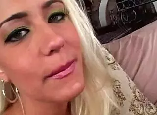 round queen gets shared in doggy threesome with double penetration