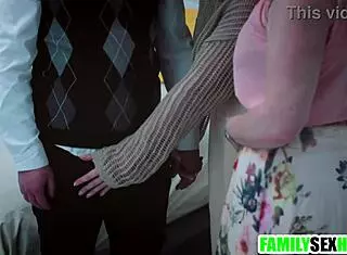 stepmom teaching stepson & stepdaughter sex, young 18+ fucking ffm mommy group blonde mature big ass taboo old and young 18+.