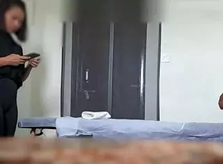 Massage Girl Hesitates Happy Ending!