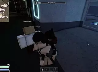 another female hunt session in roblox