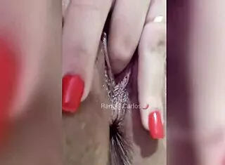 Rangel carlos fingers wet pussy of latina amateurs in homemade scene