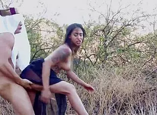 arabic prince is horny fucker dripping rough outdoor sex 😈