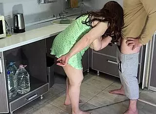 Homemade Anal and Blowjob with Mature MILF's Big Tits and Ass