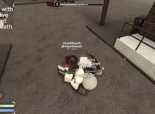 another female hunt session in roblox