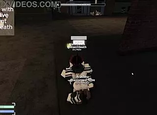 another female hunt session in roblox