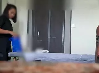 Massage Girl Hesitates Happy Ending!