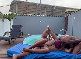 Friends take me to beach house for dick!