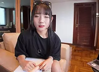 Cute Asian Landlady! Come For POV Missionary Sex!