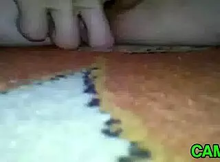 Russian girl masturbates passionately