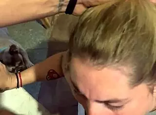 Latina Deepthroats Friend's Cock In Homemade Blowjob Scene