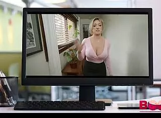 Stepson fucking my big boobs hard with monster cock!