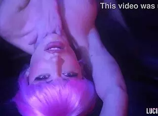 Petite Bryona Ashly in Close-Up Deepthroat, Pussy Licking, and Cowgirl Fuck. Skinny Body Gets Intense Action.