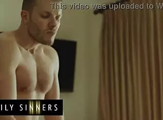 Busty Milf Plays With Hairless Pussy Waiting For Daughter's Husband To Fuck Her Hard