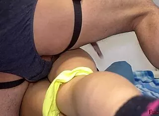 Huge cock humiliates small pussy of young latina teen