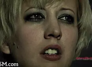 cute girl bound in tight bondage