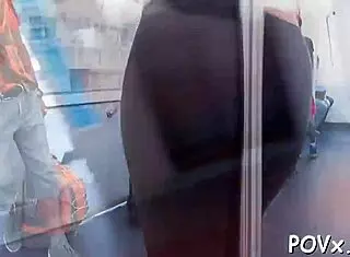 Wicked cutie looks gratified after receiving facials