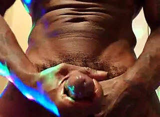 worshipping big black hairy dik