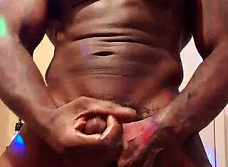 worshipping big black hairy dik