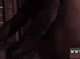 Bruno tapes goldie's ankles for nylon foot slave session