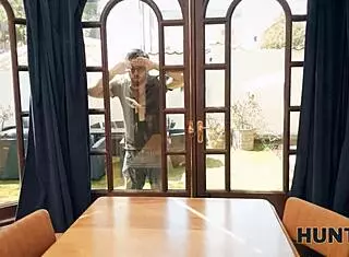 hunt4k, nailed brazilian beauty in villa, her deepthroat unreal