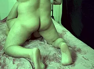 Muslim hijab babe inserts big cock in ass