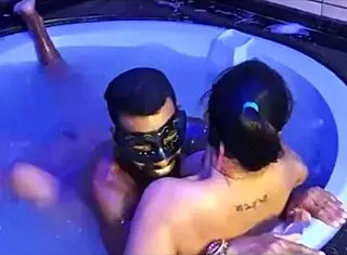 Little Party With The Married Latina Woman