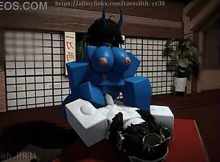 Demon Girl Cant Get Enough Of Monster Cock Riding