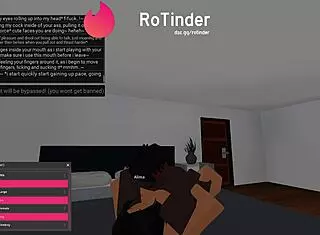 Is this roblox slut ready for a big black cock fucking her?