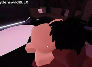 Blonde Bimbo Pounded Into Place