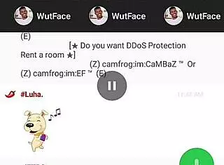 Camfrog show girl part one