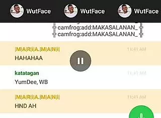 Camfrog show girl part one