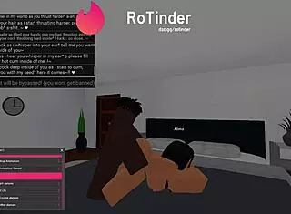 Is this roblox slut ready for a big black cock fucking her?