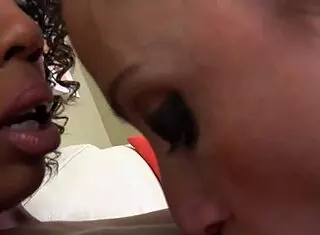 Fucking beauty afro milf Misty Stone gets licked and fucked hard!