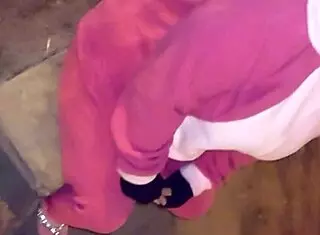 Mature girlfriend deep throats and swallows