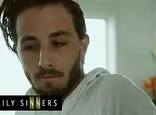 Stepsis and Stepbro Fuck Passionately After Attraction Builds