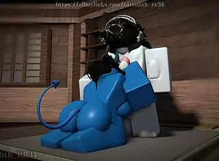 Demon Girl Cant Get Enough Of Monster Cock Riding