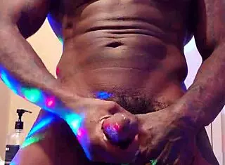 worshipping big black hairy dik