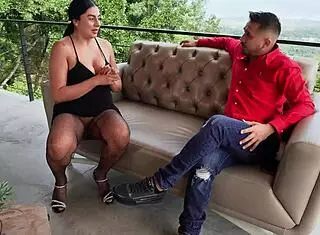 Melany latina licked the interviewer's ass 😏