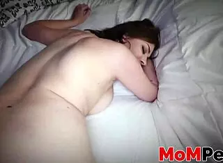 Step mom with big jugs bends her phat ass for intense doggy fucking