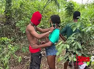 Nigerian threesome with strangers gets wild!