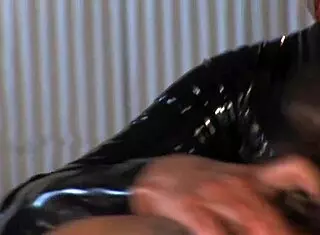 sexy police officer bangs chick in office