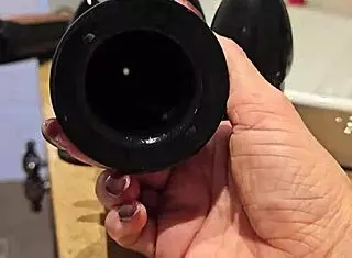 Large Sextoy Anal Fuck