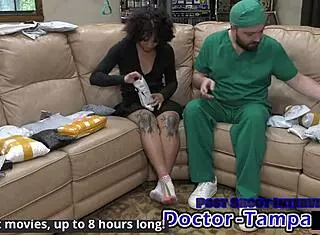 Dr. Tampa Conducts Nicole Luvas' First Gynecological Exam in Florida