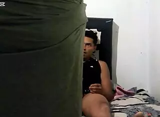 Mexican Teen Rides Verga, Bent Over, Natural Tits, Taboo Ass